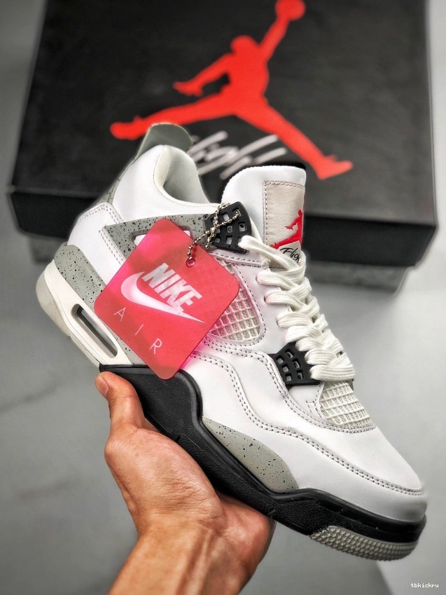Rep TBK (nike) 840606-192 OG 4 White Cement Jordan Air 0809